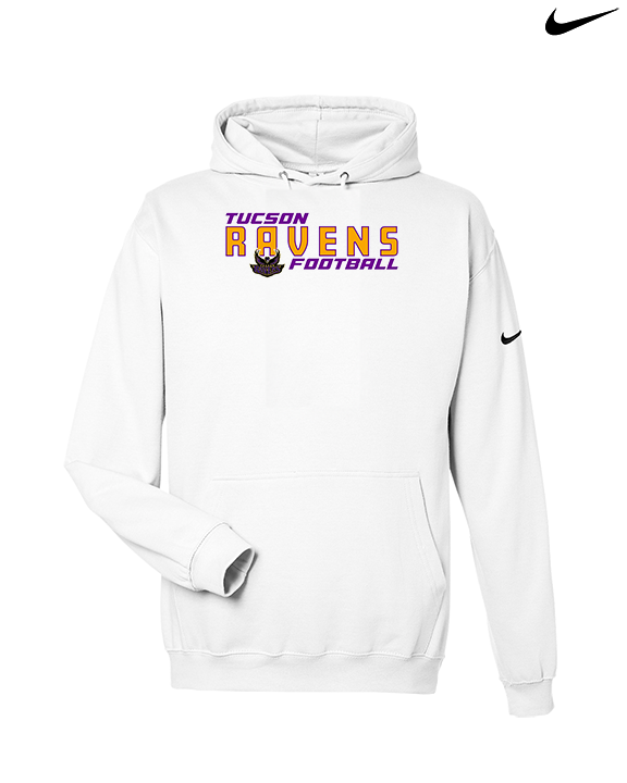 Tucson Ravens Football Bold - Nike Club Fleece Hoodie