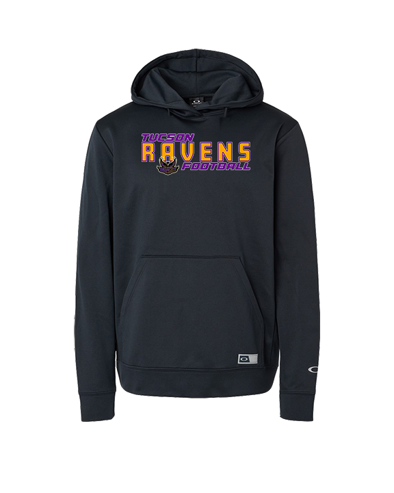 Tucson Ravens Football Bold - Oakley Performance Hoodie