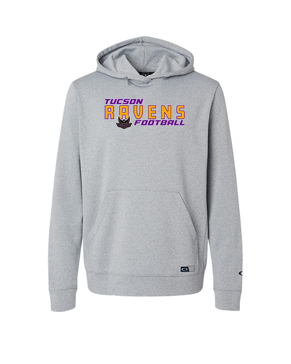 Tucson Ravens Football Bold - Oakley Performance Hoodie