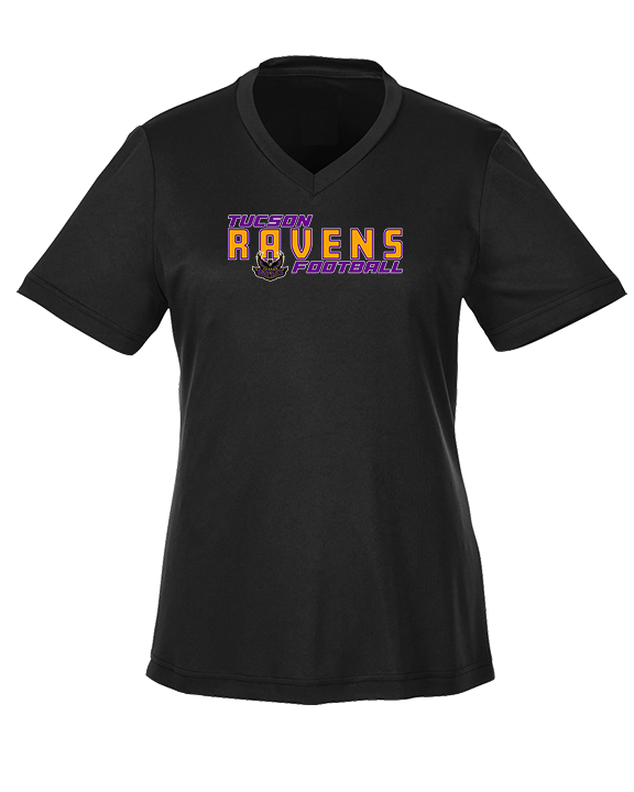 Tucson Ravens Football Bold - Womens Performance Shirt