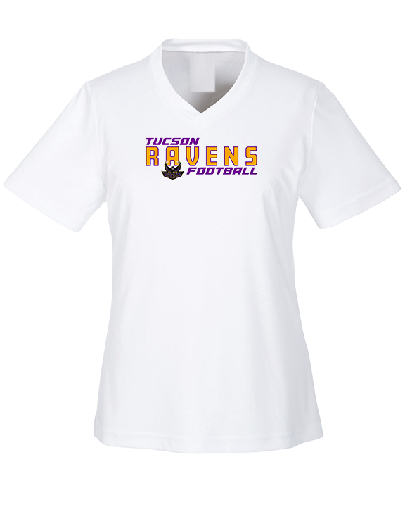 Tucson Ravens Football Bold - Womens Performance Shirt