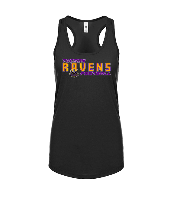 Tucson Ravens Football Bold - Womens Tank Top