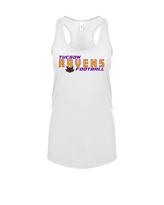 Tucson Ravens Football Bold - Womens Tank Top