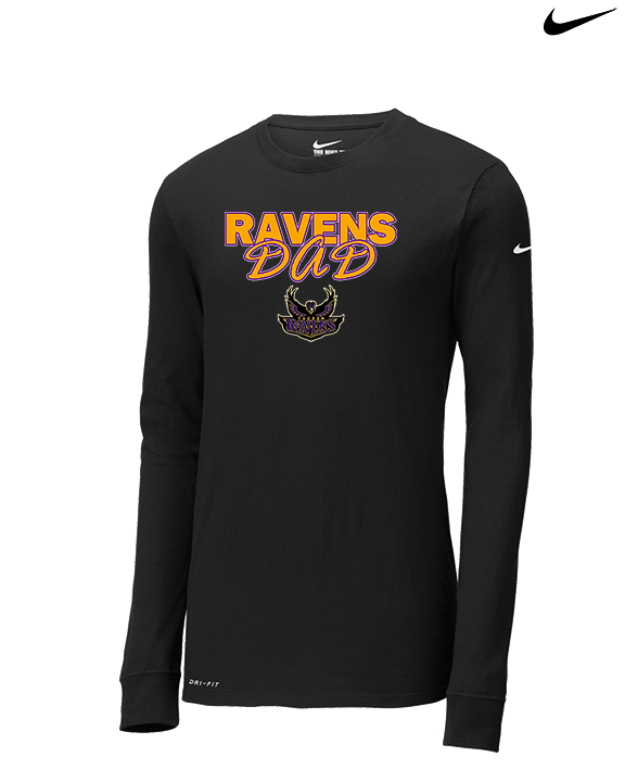 Tucson Ravens Football Dad - Mens Nike Longsleeve