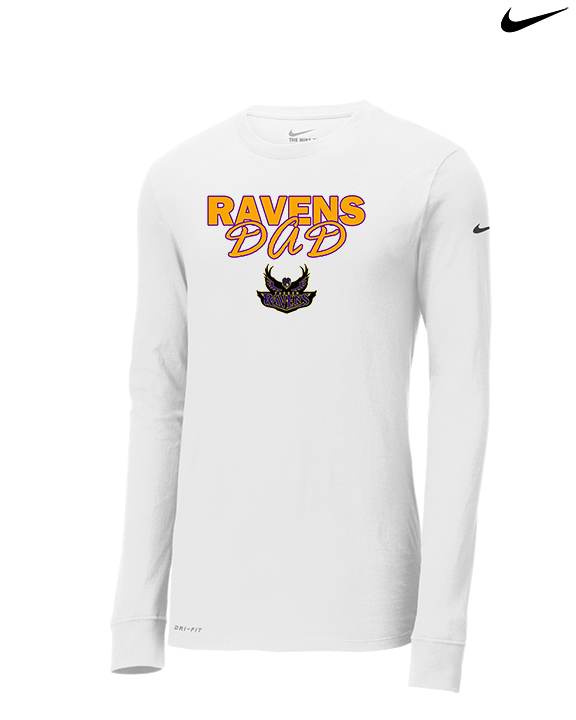 Tucson Ravens Football Dad - Mens Nike Longsleeve