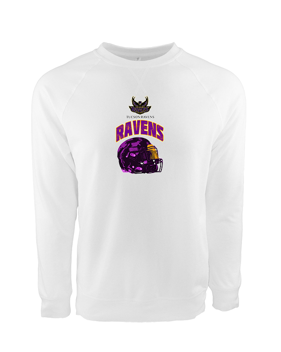 Tucson Ravens Football Helmet - Crewneck Sweatshirt