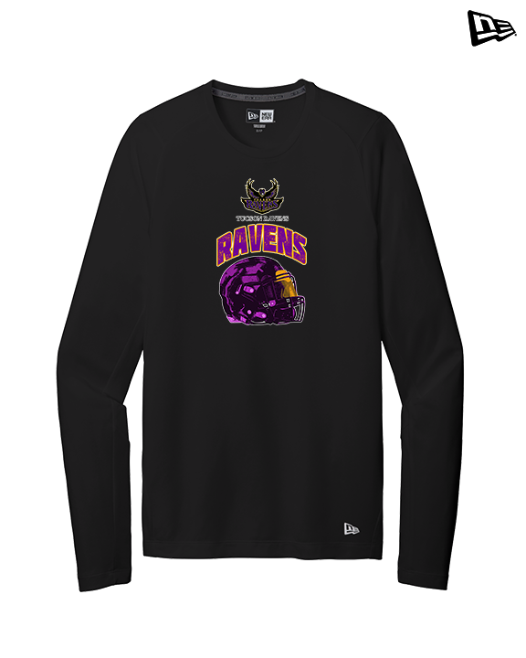 Tucson Ravens Football Helmet - New Era Performance Long Sleeve