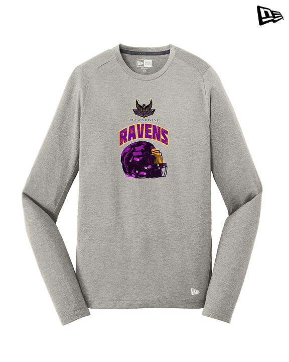 Tucson Ravens Football Helmet - New Era Performance Long Sleeve