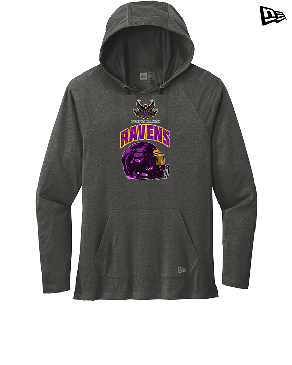 Tucson Ravens Football Helmet - New Era Tri-Blend Hoodie