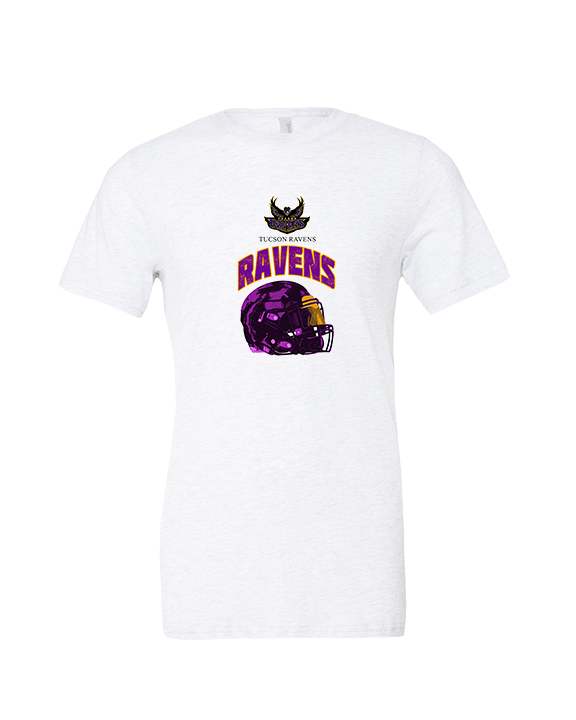 Tucson Ravens Football Helmet - Tri-Blend Shirt