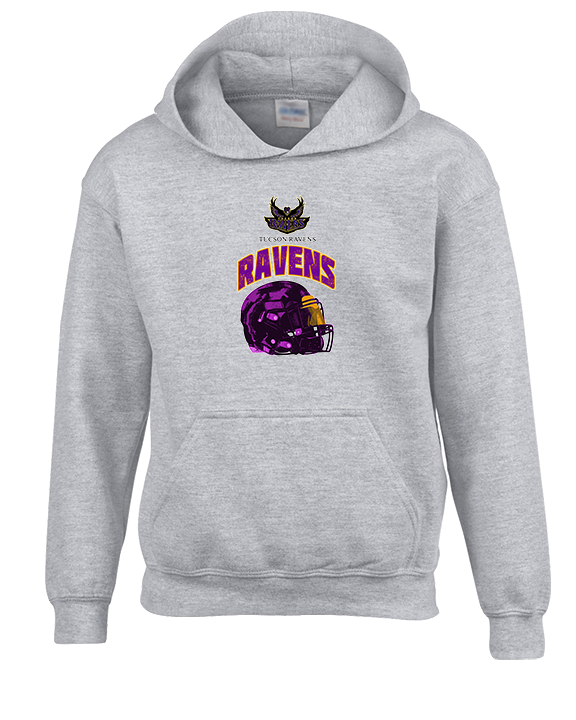 Tucson Ravens Football Helmet - Unisex Hoodie