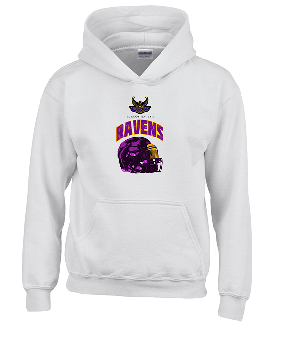 Tucson Ravens Football Helmet - Unisex Hoodie