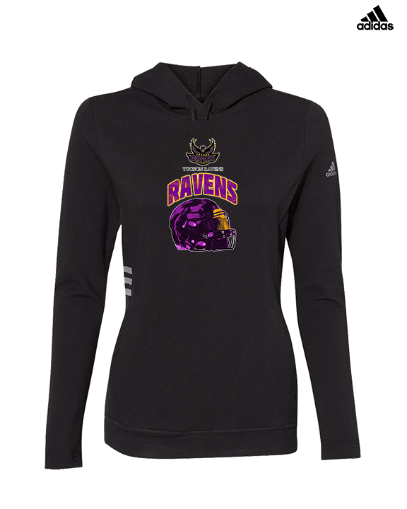 Tucson Ravens Football Helmet - Womens Adidas Hoodie