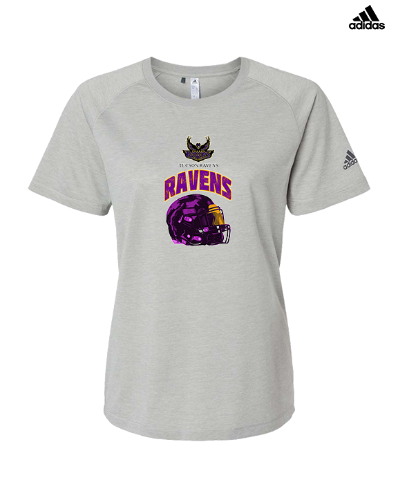 Tucson Ravens Football Helmet - Womens Adidas Performance Shirt