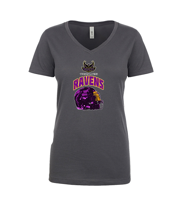 Tucson Ravens Football Helmet - Womens Vneck