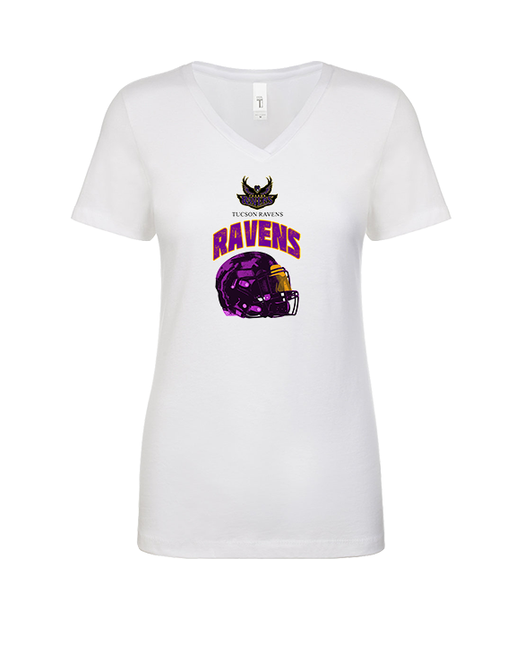 Tucson Ravens Football Helmet - Womens Vneck