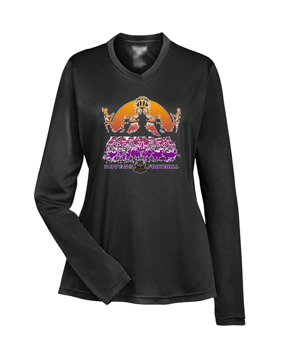 Tucson Ravens Football Unleashed - Womens Performance Longsleeve