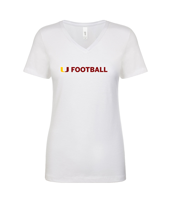 Tulare Union HS Football - Womens V-Neck