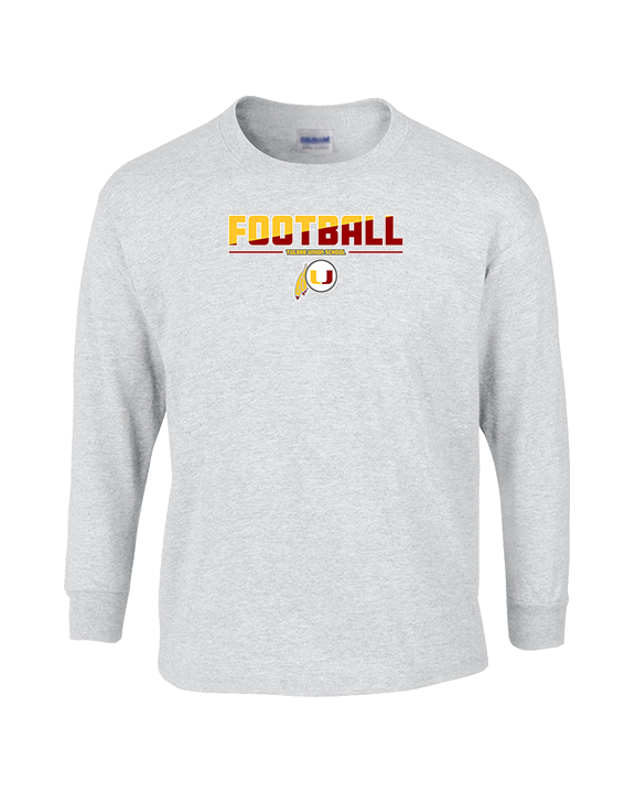 Tulare Union HS Football Cut - Cotton Longsleeve