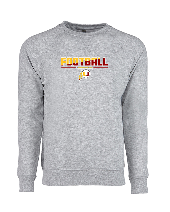 Tulare Union HS Football Cut - Crewneck Sweatshirt