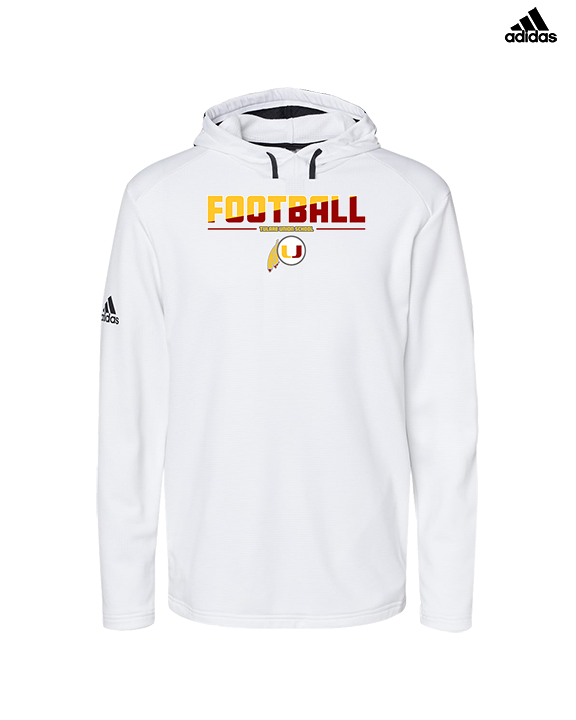 Tulare Union HS Football Cut - Mens Adidas Hoodie