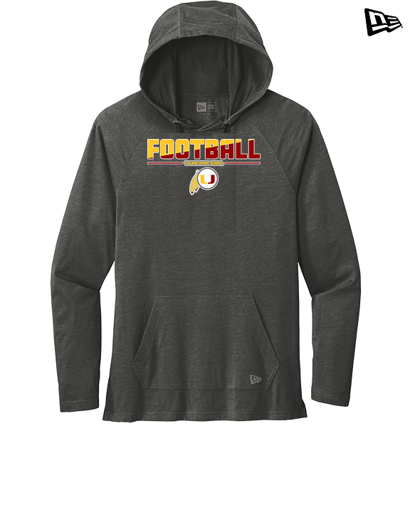 Tulare Union HS Football Cut - New Era Tri-Blend Hoodie