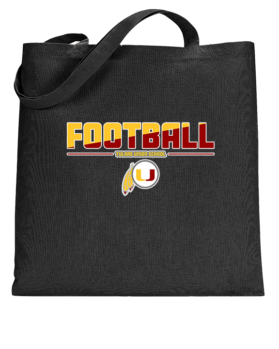 Tulare Union HS Football Cut - Tote