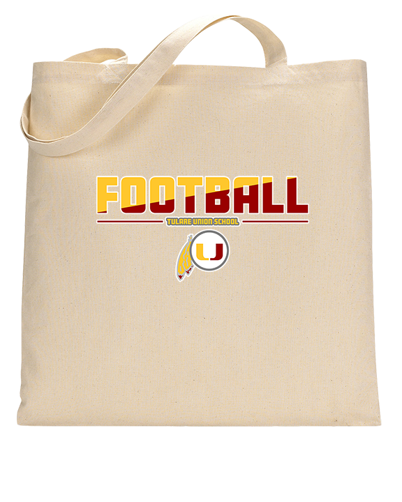 Tulare Union HS Football Cut - Tote