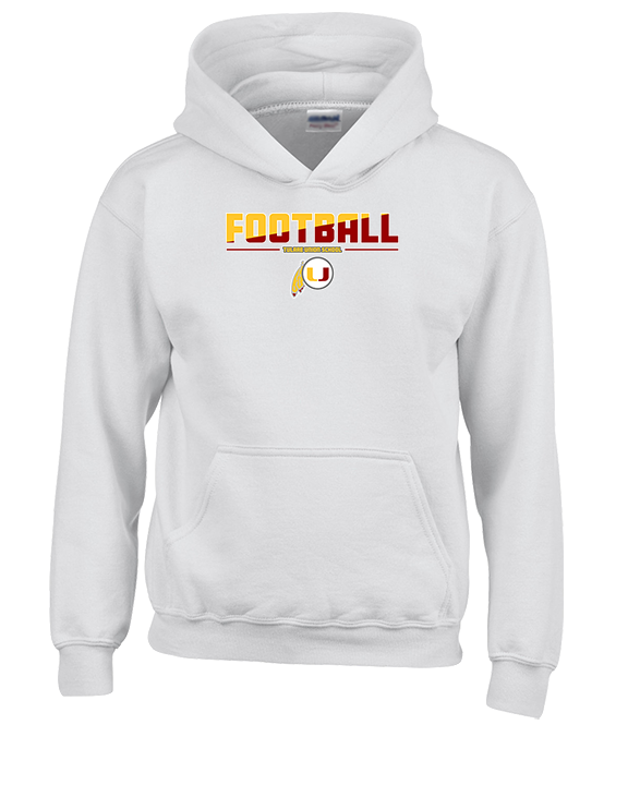 Tulare Union HS Football Cut - Unisex Hoodie