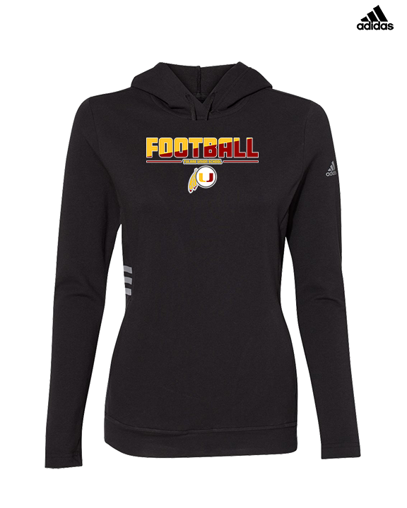 Tulare Union HS Football Cut - Womens Adidas Hoodie