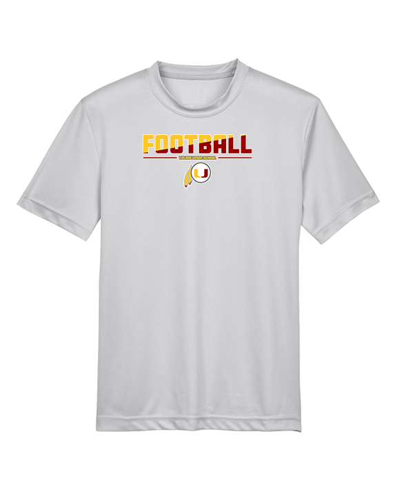 Tulare Union HS Football Cut - Youth Performance Shirt