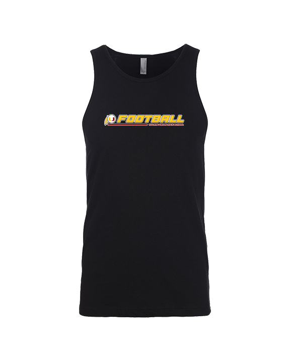 Tulare Union HS Football Line - Tank Top