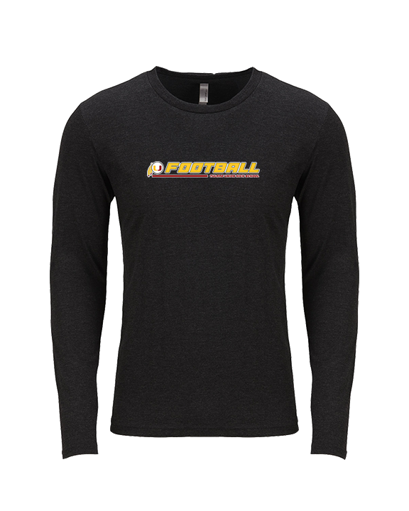 Tulare Union HS Football Line - Tri-Blend Long Sleeve