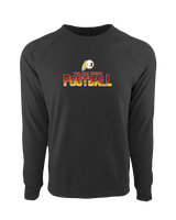 Tulare Union HS Football Splatter - Crewneck Sweatshirt