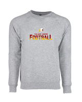 Tulare Union HS Football Splatter - Crewneck Sweatshirt