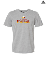 Tulare Union HS Football Splatter - Mens Adidas Performance Shirt