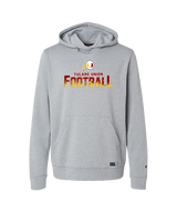 Tulare Union HS Football Splatter - Oakley Performance Hoodie