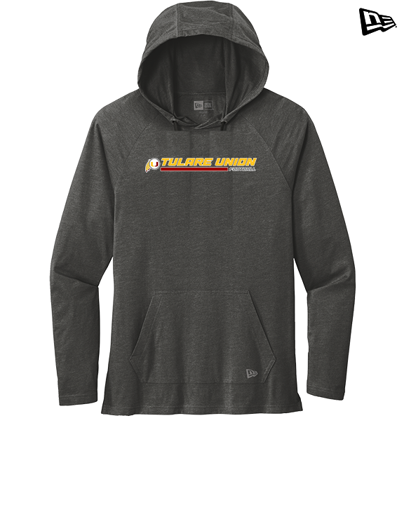 Tulare Union HS Football Switch - New Era Tri-Blend Hoodie