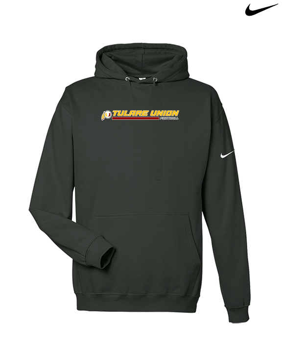 Tulare Union HS Football Switch - Nike Club Fleece Hoodie