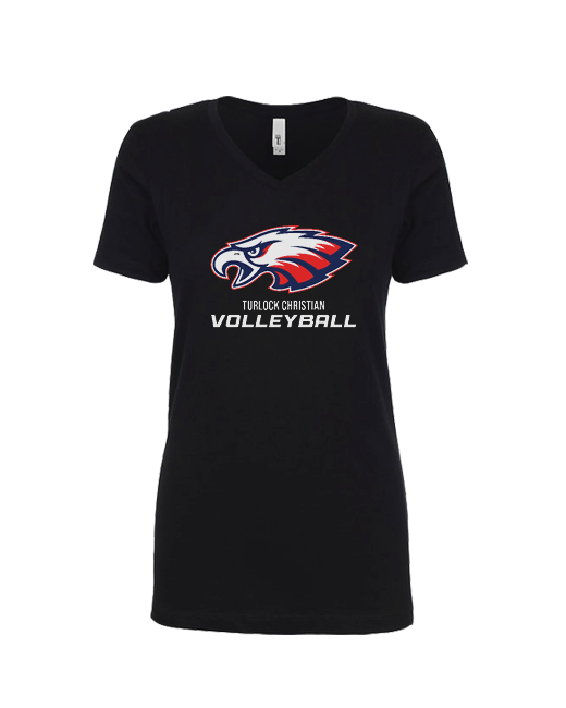 Turlock Christian HS GV Eagle - Women’s V-Neck