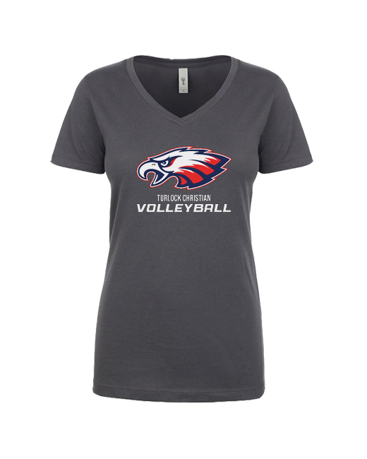 Turlock Christian HS GV Eagle - Women’s V-Neck