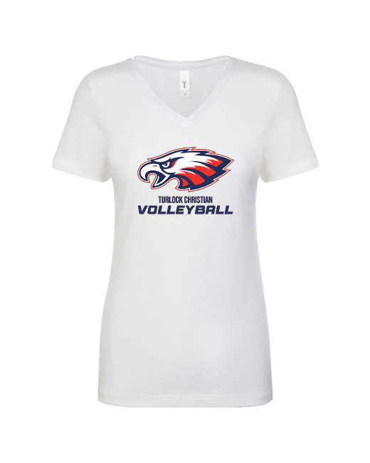 Turlock Christian HS GV Eagle - Women’s V-Neck