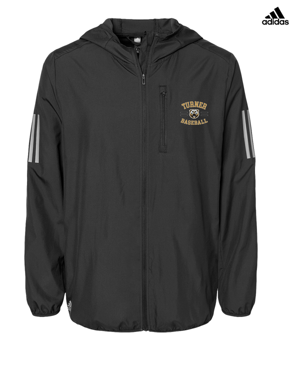 Turner HS Baseball Curve - Mens Adidas Full Zip Jacket