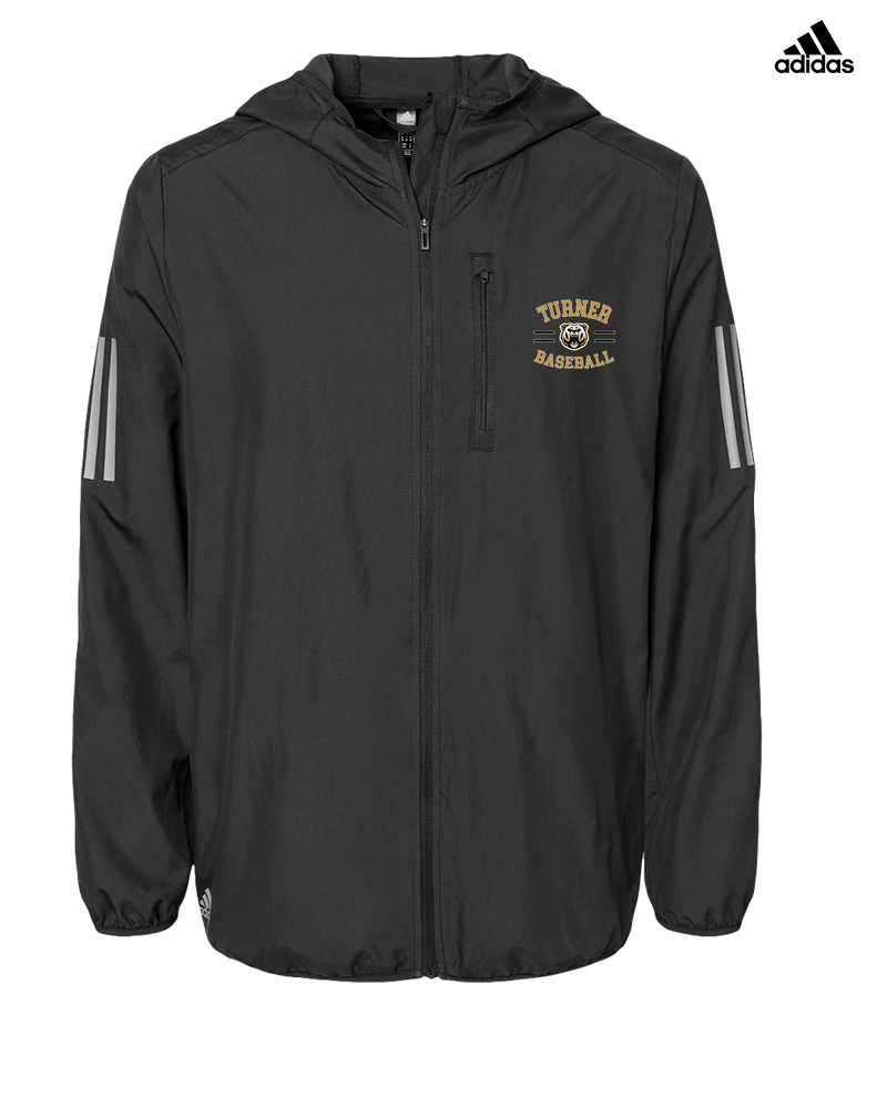 Turner HS Baseball Curve - Mens Adidas Full Zip Jacket