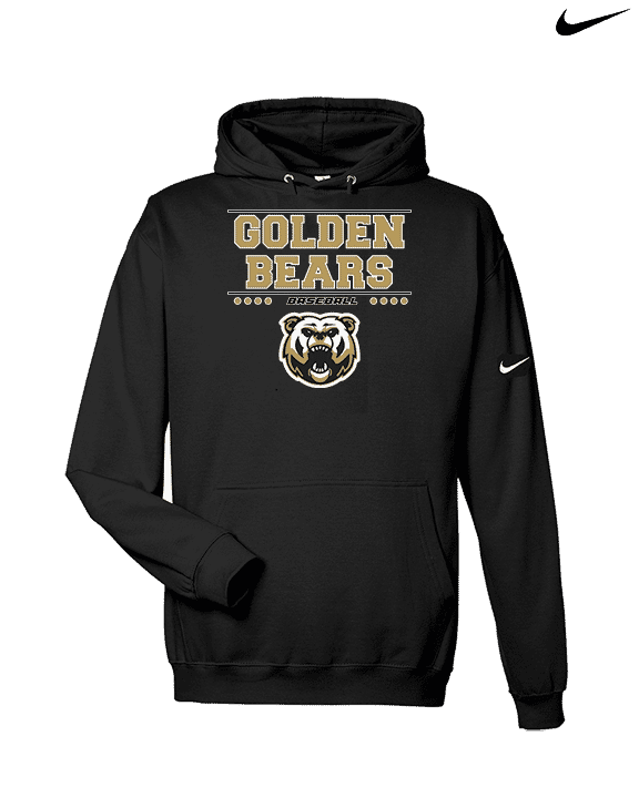 Turner HS Baseball Border - Nike Club Fleece Hoodie