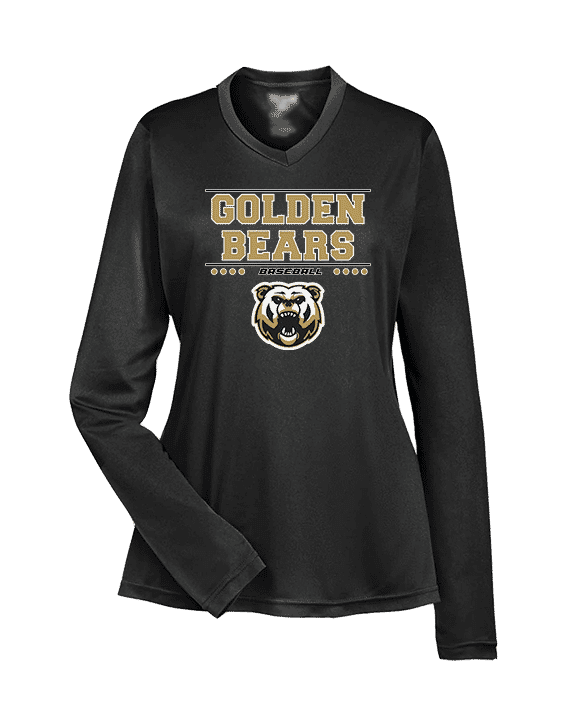 Turner HS Baseball Border - Womens Performance Longsleeve