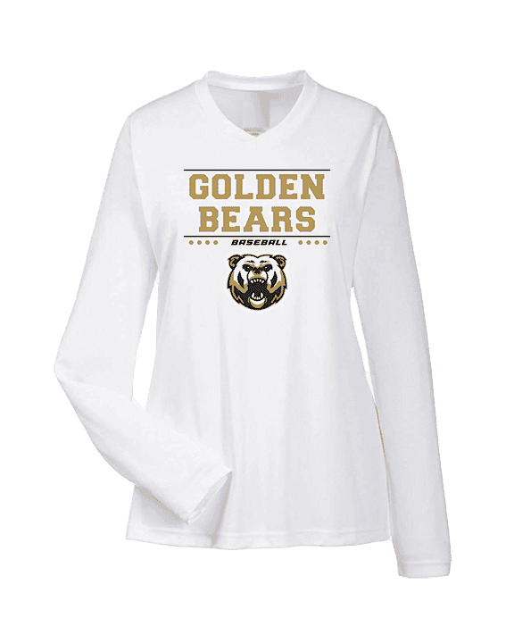 Turner HS Baseball Border - Womens Performance Longsleeve