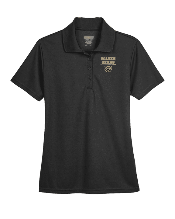 Turner HS Baseball Border - Womens Polo