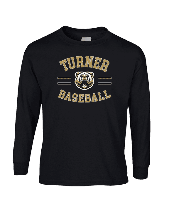 Turner HS Baseball Curve - Cotton Longsleeve