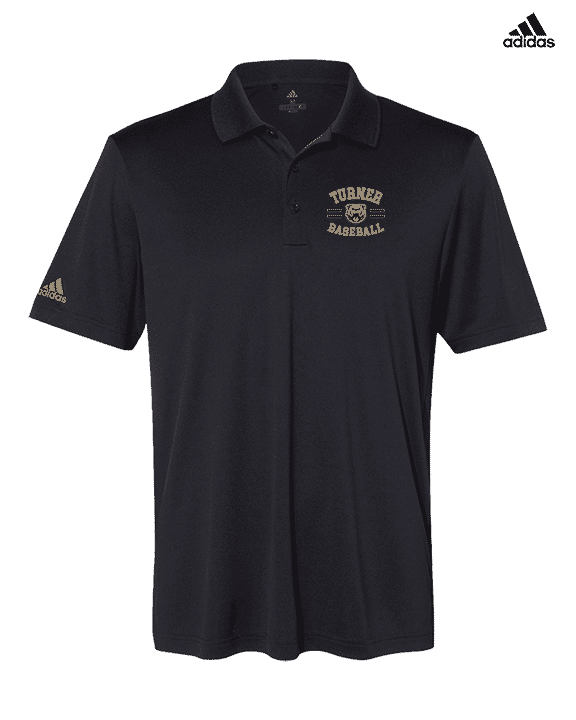 Turner HS Baseball Curve - Mens Adidas Polo